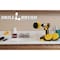 Drill Brush Power Scrubber By Useful Products 5 in W 5 in L Brush, Yellow Y-S-542O-QC-DB - alternate 5